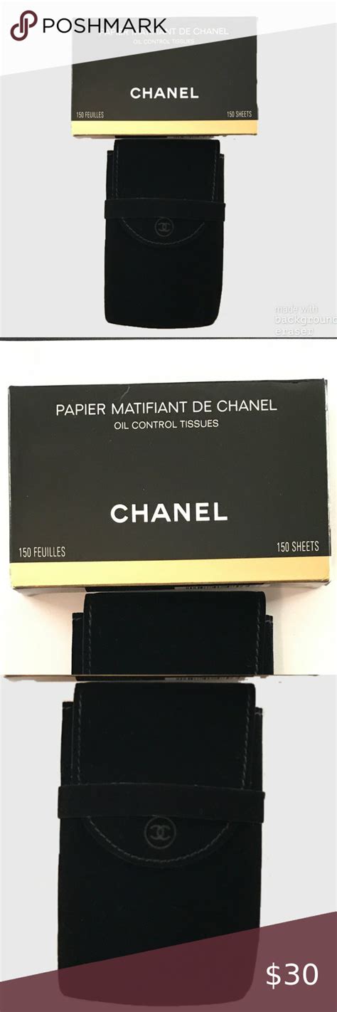 chanel mattifying paper